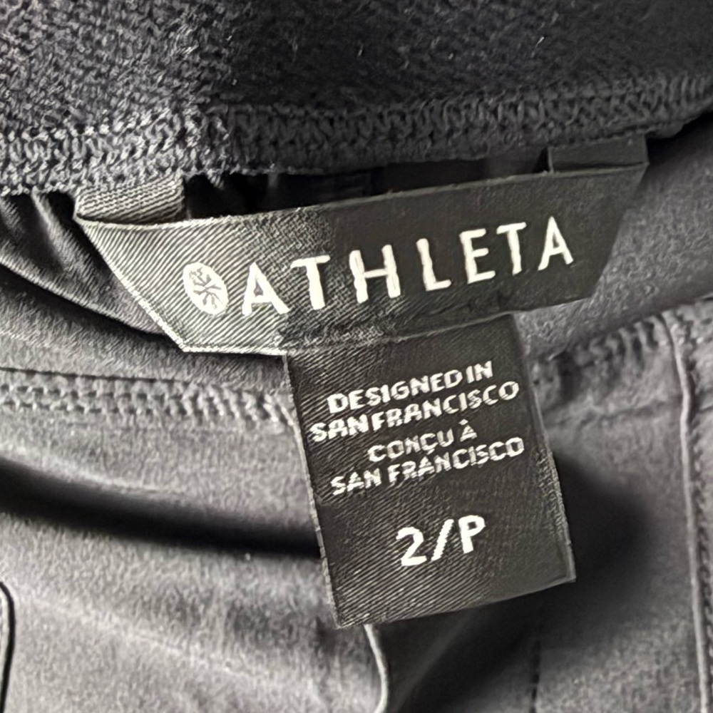 Athleta Brooklyn Heights High Rise Cargo Pant Black Casual Athleisure Women’s 2 - Picture 7 of 13